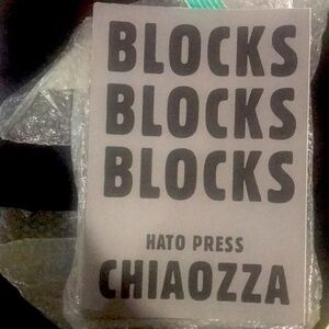 Signed picture book Blocks Blocks Blocks…